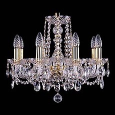 Подвесная люстра bohemia ivele crystal 1402 1402-8-160-g